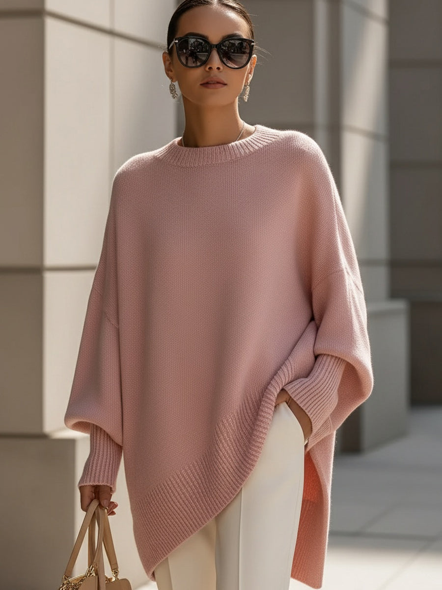 MANDY - Effortless Elegance Oversized Poncho