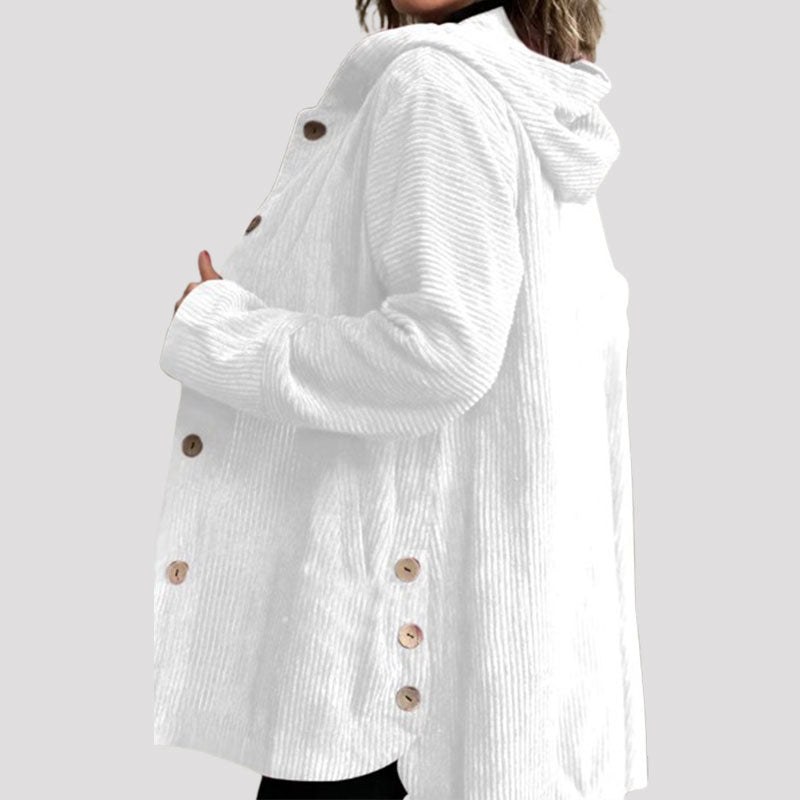 INGRID - Warm Autumn Jacket Made of Corduroy
