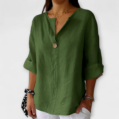 Nicole - Stylish Blouse with V-Neck