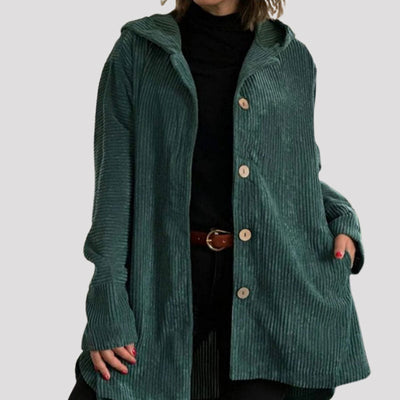 INGRID - Warm Autumn Jacket Made of Corduroy