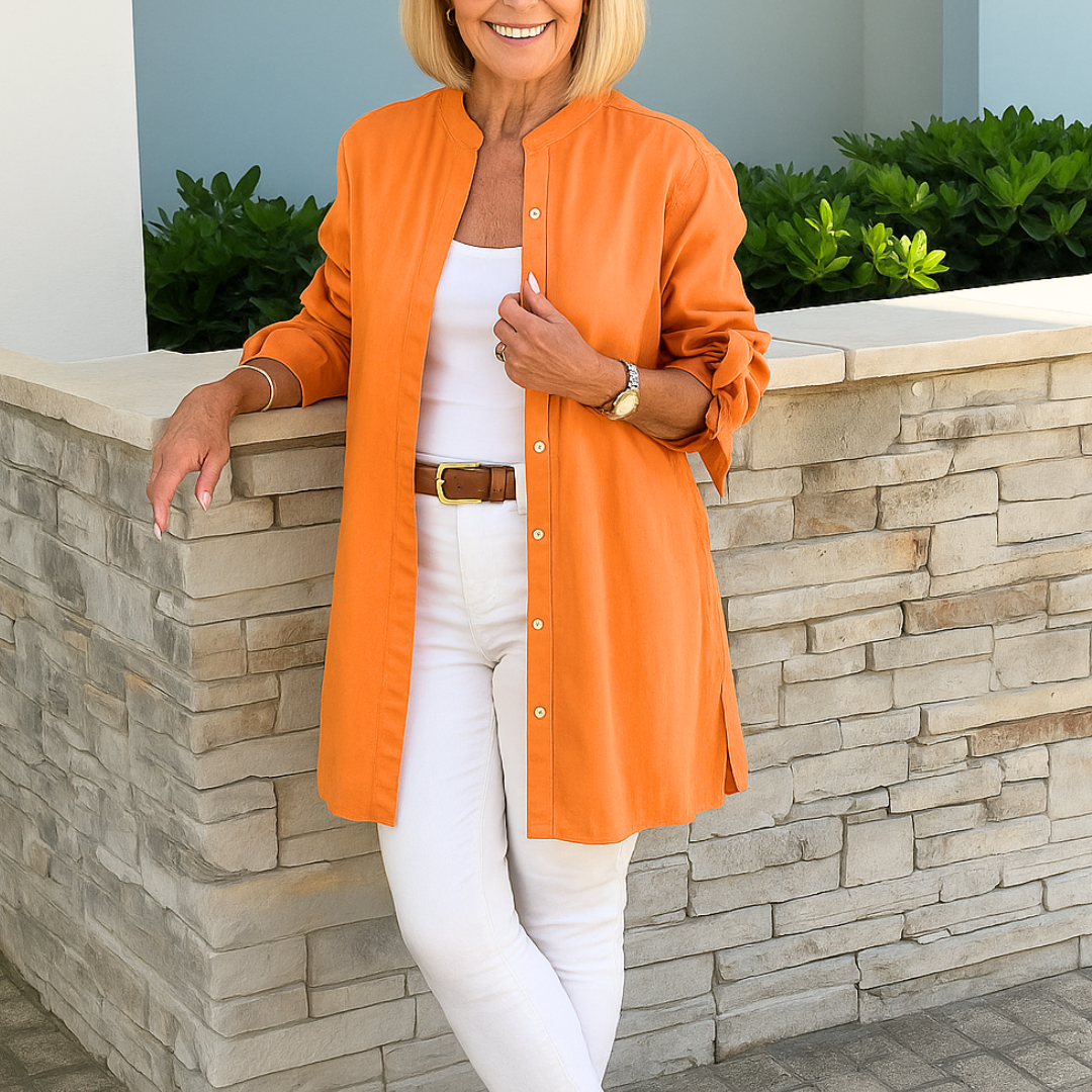 LOUISE - Elegant Blouse with Bow Sleeves