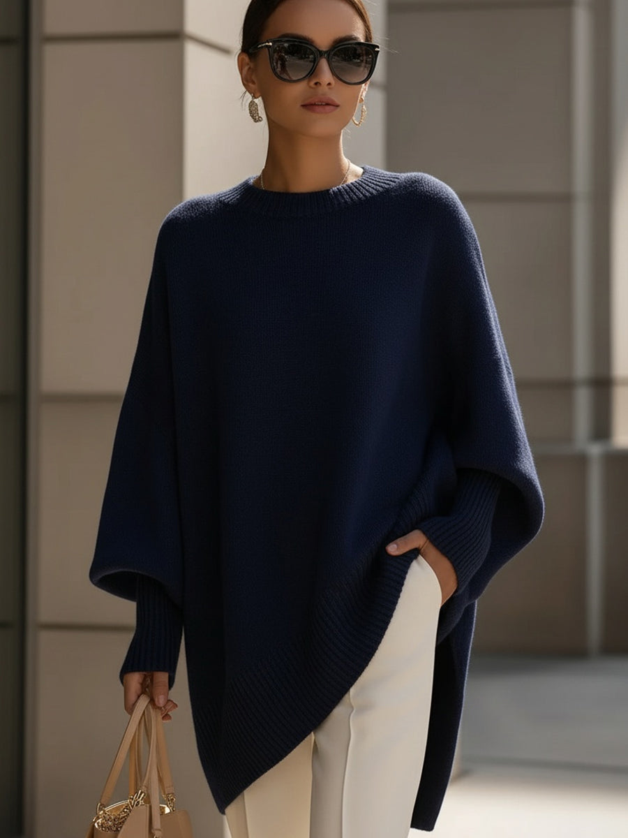 MANDY - Effortless Elegance Oversized Poncho