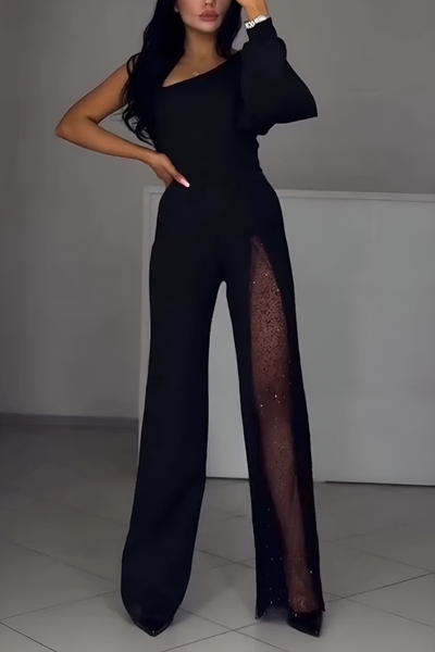 HARPER - Modern jumpsuit with wide legs