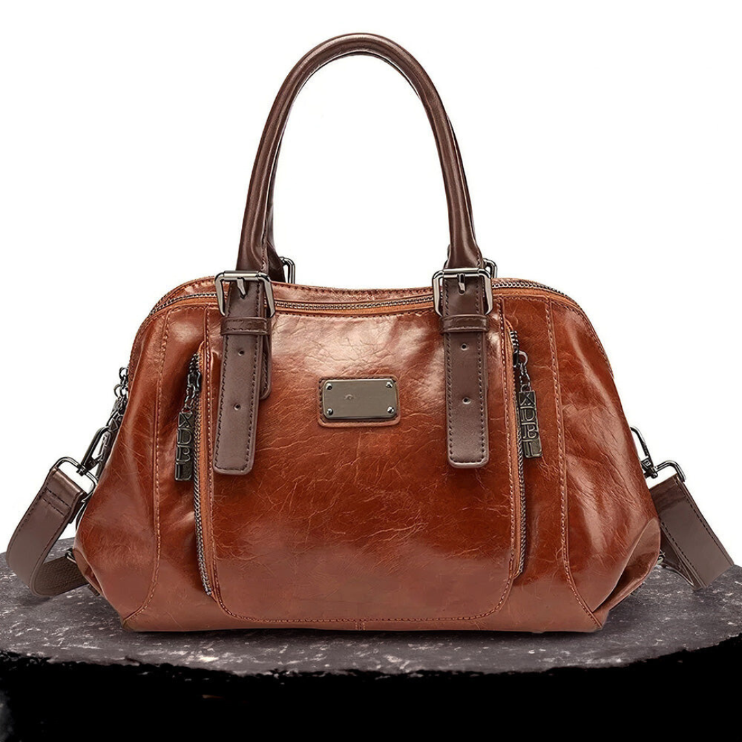 SILKE - Elegant Heritage Statement Bag