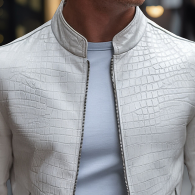 Maximus - Luxurious Python Jacket