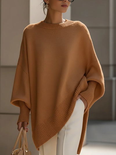 MANDY - Effortless Elegance Oversized Poncho