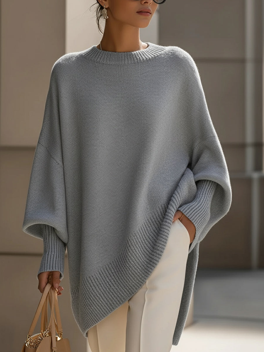 MANDY - Effortless Elegance Oversized Poncho
