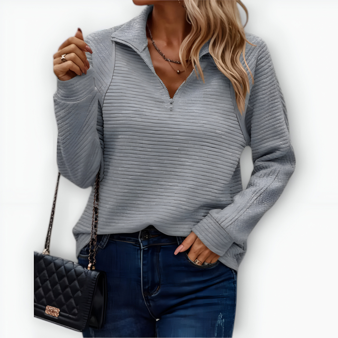 UTE - Elegant Half-Zip Pullover