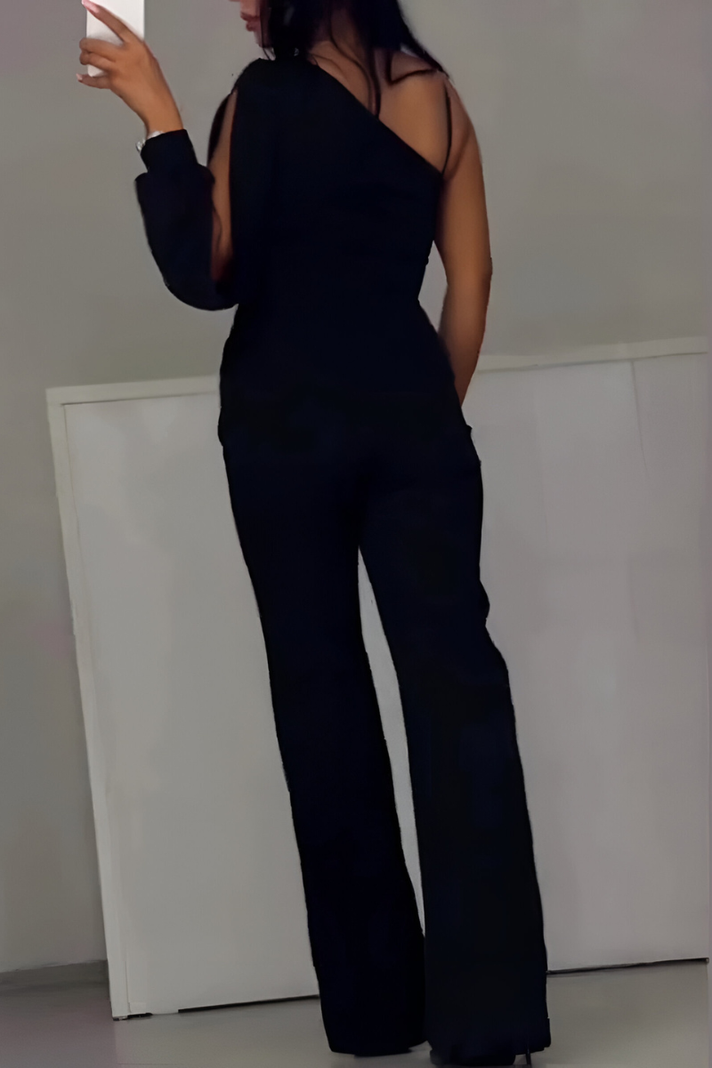 HARPER - Modern jumpsuit with wide legs