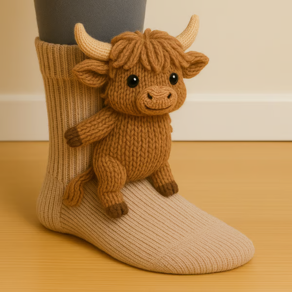 DAISY - Cozy Socks in Soft Knit