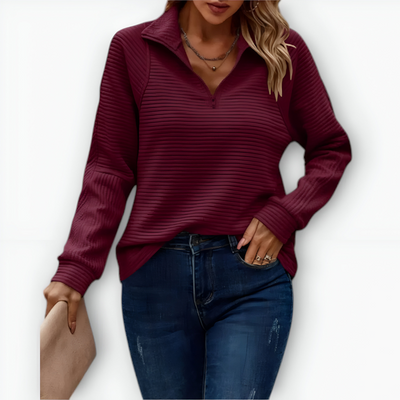 UTE - Elegant Half-Zip Pullover