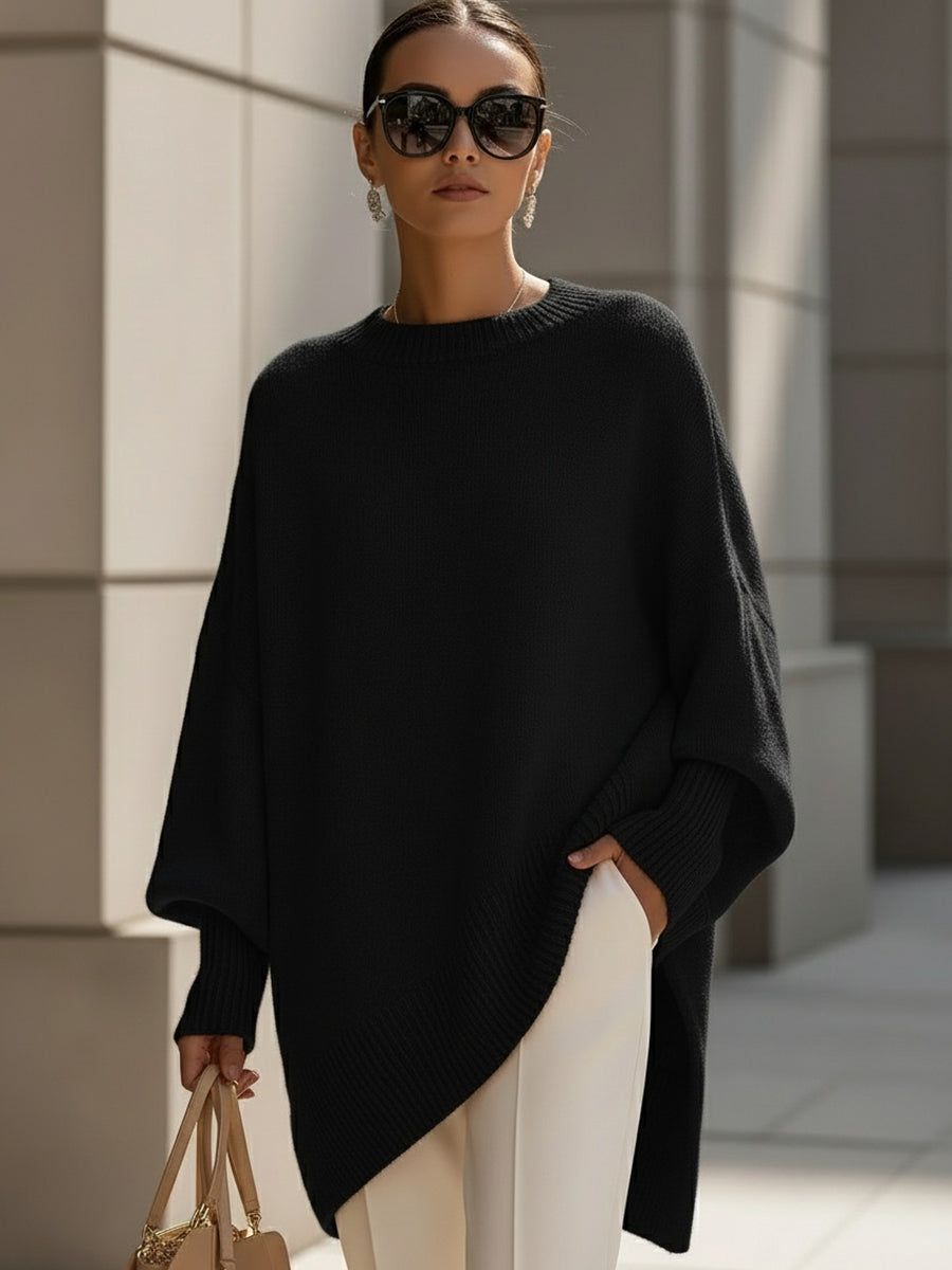 MANDY - Effortless Elegance Oversized Poncho