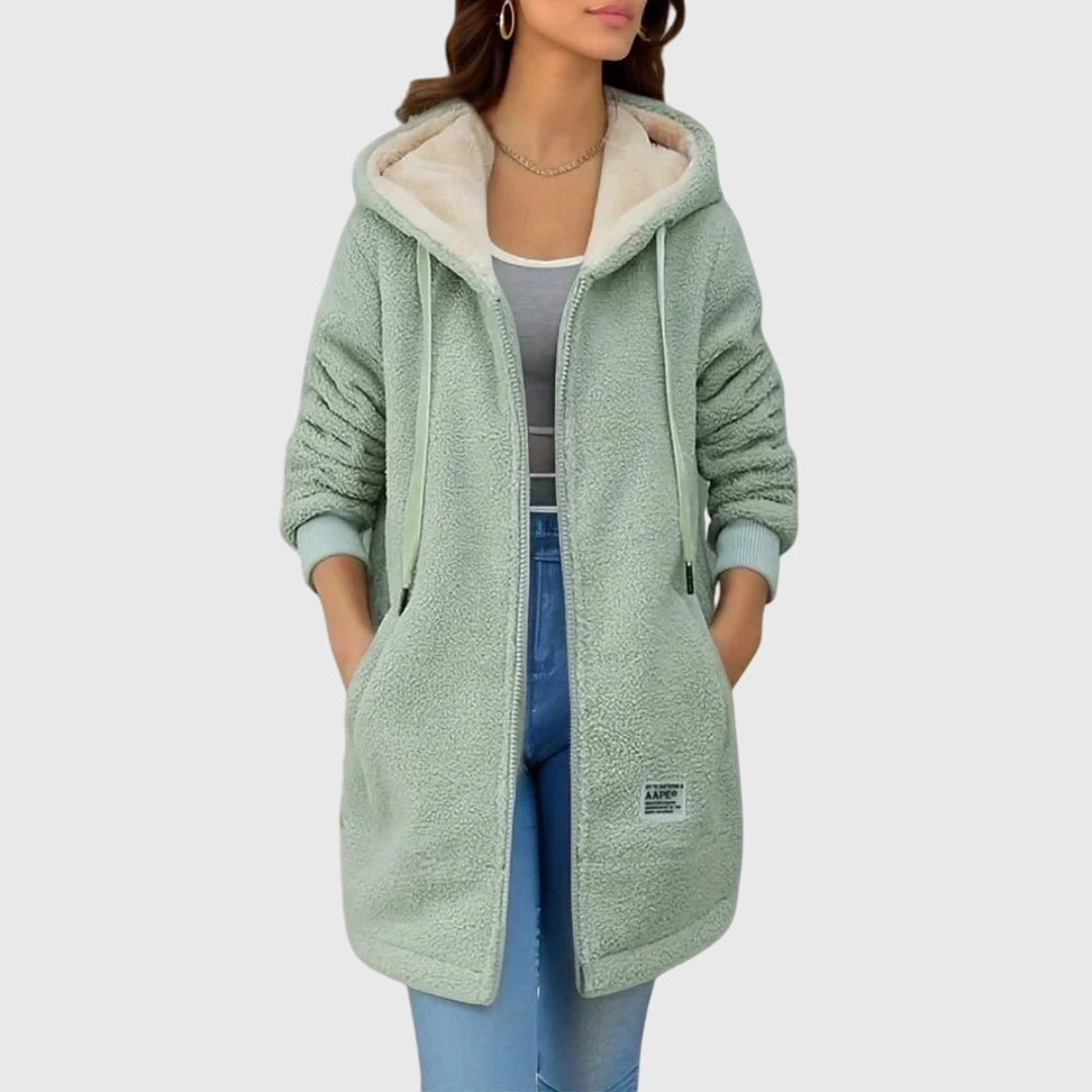 CHARLOTTE - Women's Fleece Jacket – Style and Warmth for Cold Days
