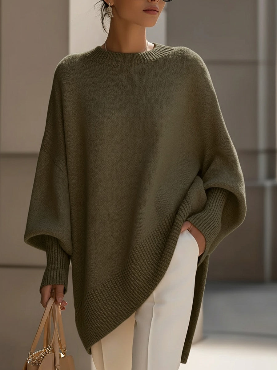 MANDY - Effortless Elegance Oversized Poncho