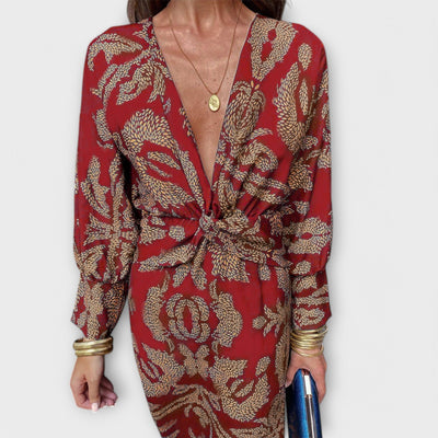 Oriana - Elegant Dress with Long Sleeves