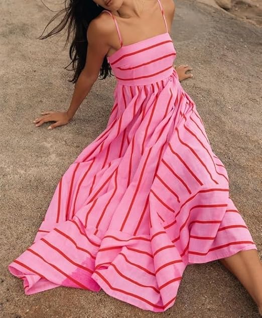 ROSA - Sunset Vibes Maxi Dress