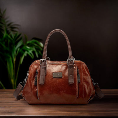 SILKE - Elegant Heritage Statement Bag