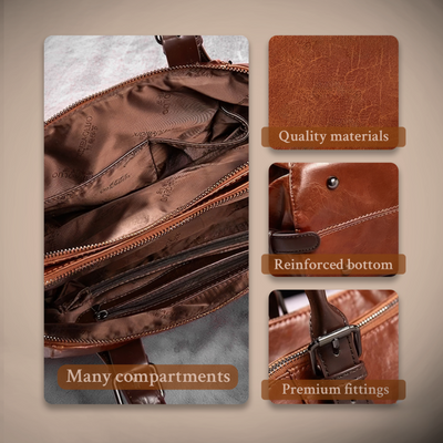 SILKE - Elegant Heritage Statement Bag