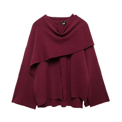 ELENA - Elegant Cape Coat