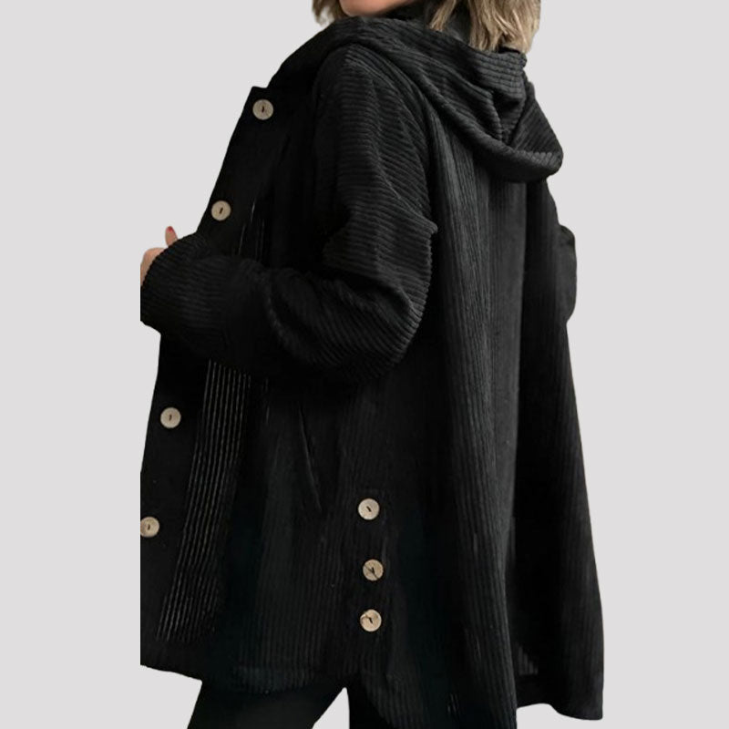 INGRID - Warm Autumn Jacket Made of Corduroy