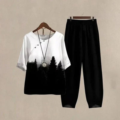 LIV - Elegant and Comfortable Set with Sweater and Pants