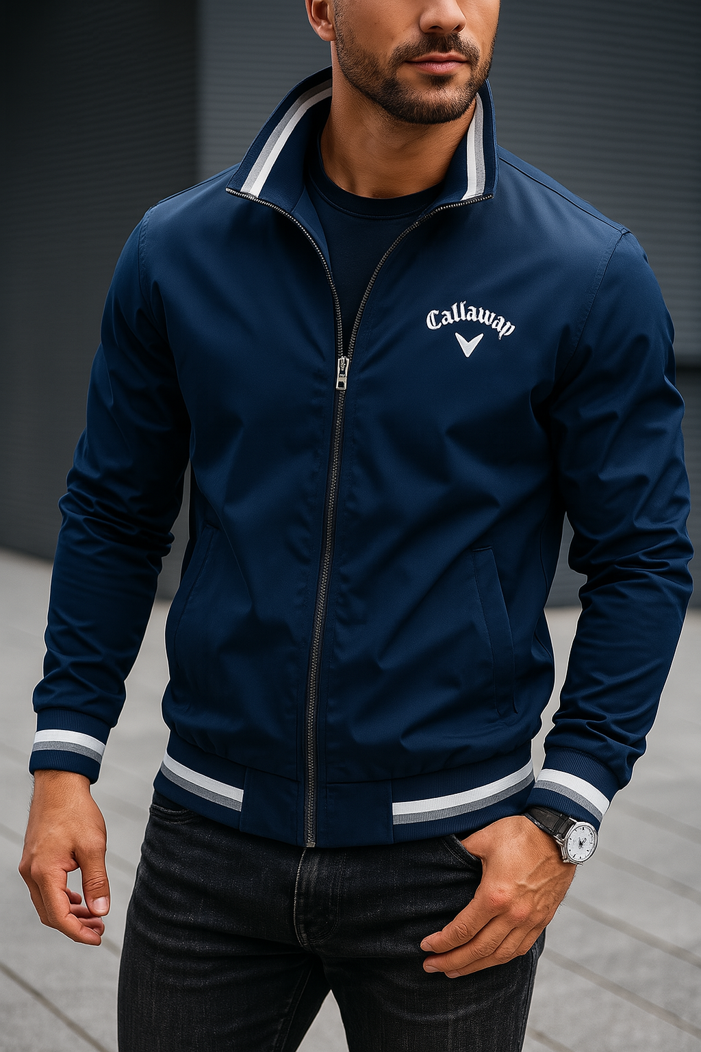 DAN - Sporty Bomber Jacket with Premium Comfort