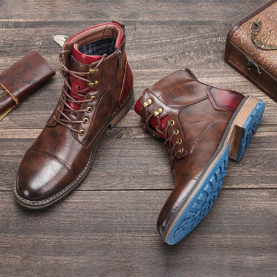 JUSTIN – Refined leather work boots