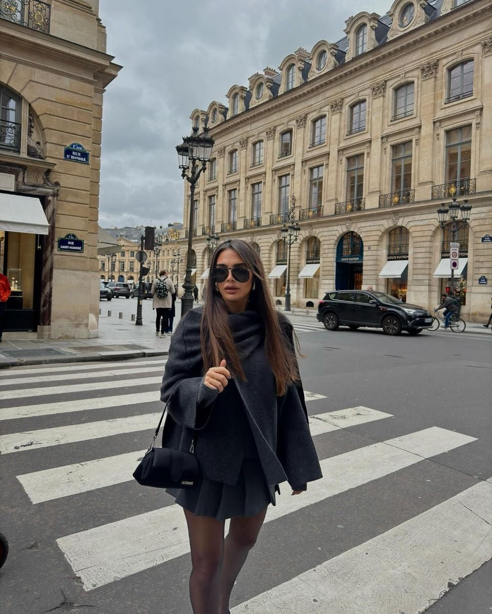 ELENA - Elegant Cape Coat