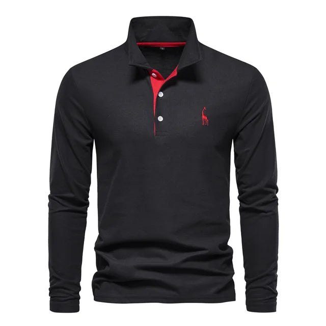 Audren | Long Sleeve Polo