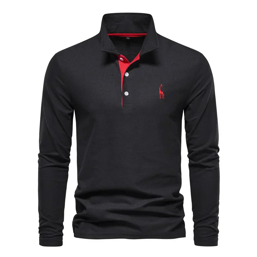 Audren | Long Sleeve Polo
