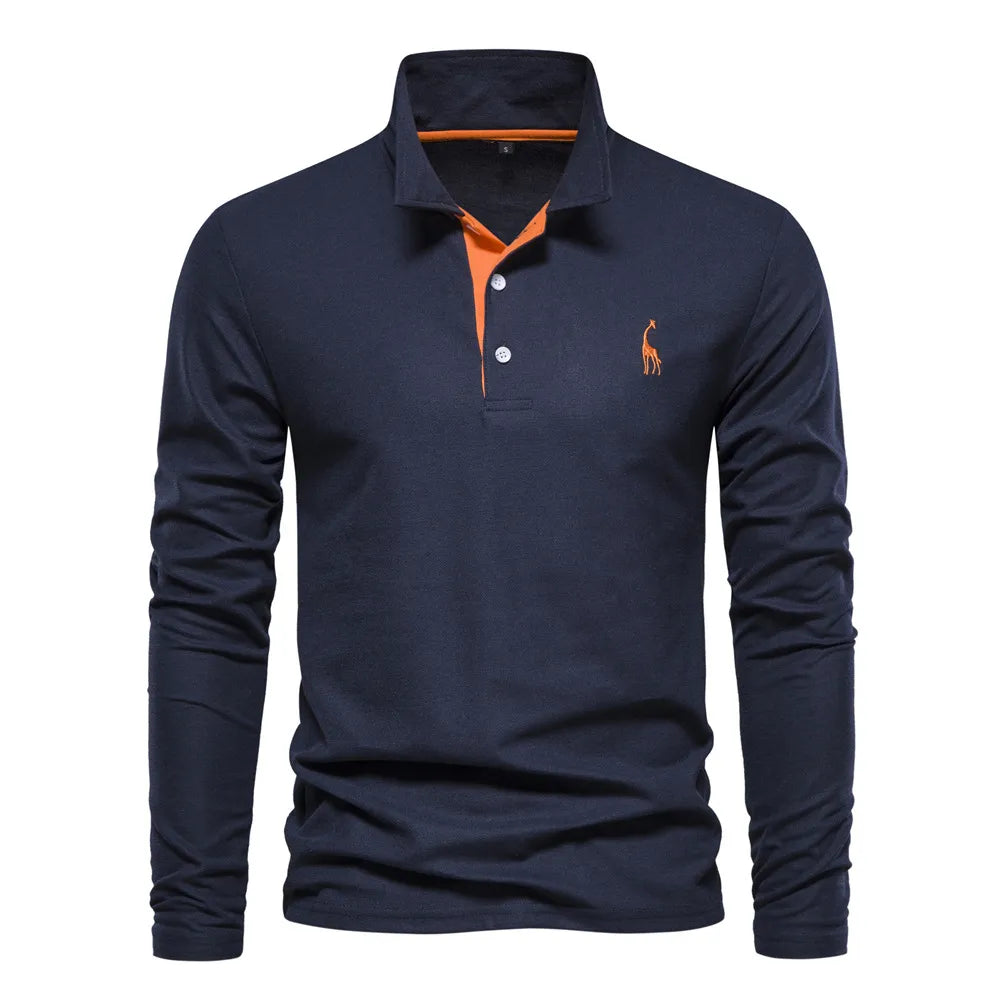 Audren | Long Sleeve Polo