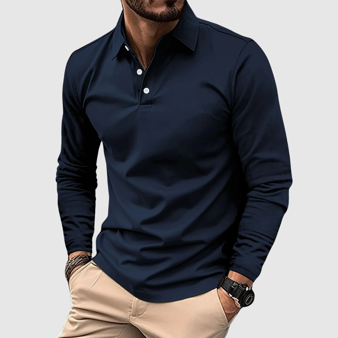Baxter™ Elegant Comfort Polo Top