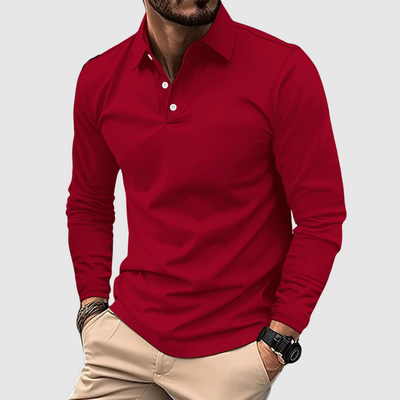 Baxter™ Elegant Comfort Polo Top