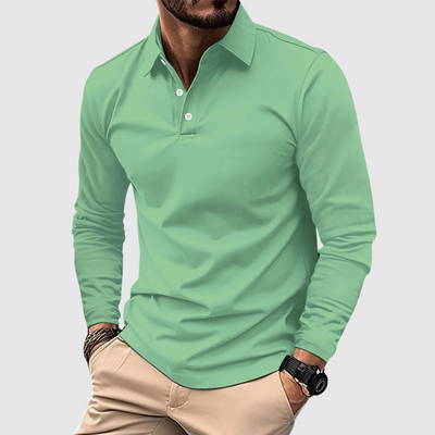 Baxter™ Elegant Comfort Polo Top