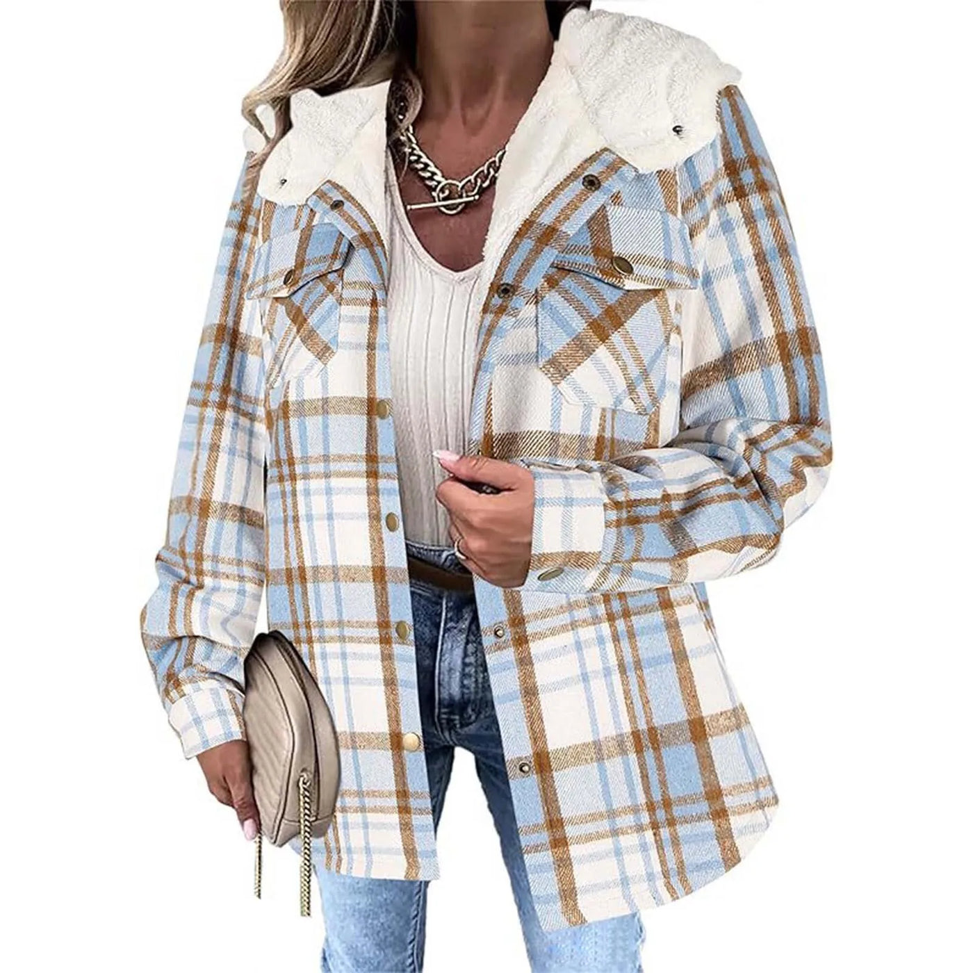 LISA - Fleece-Lined Shirt Jacket