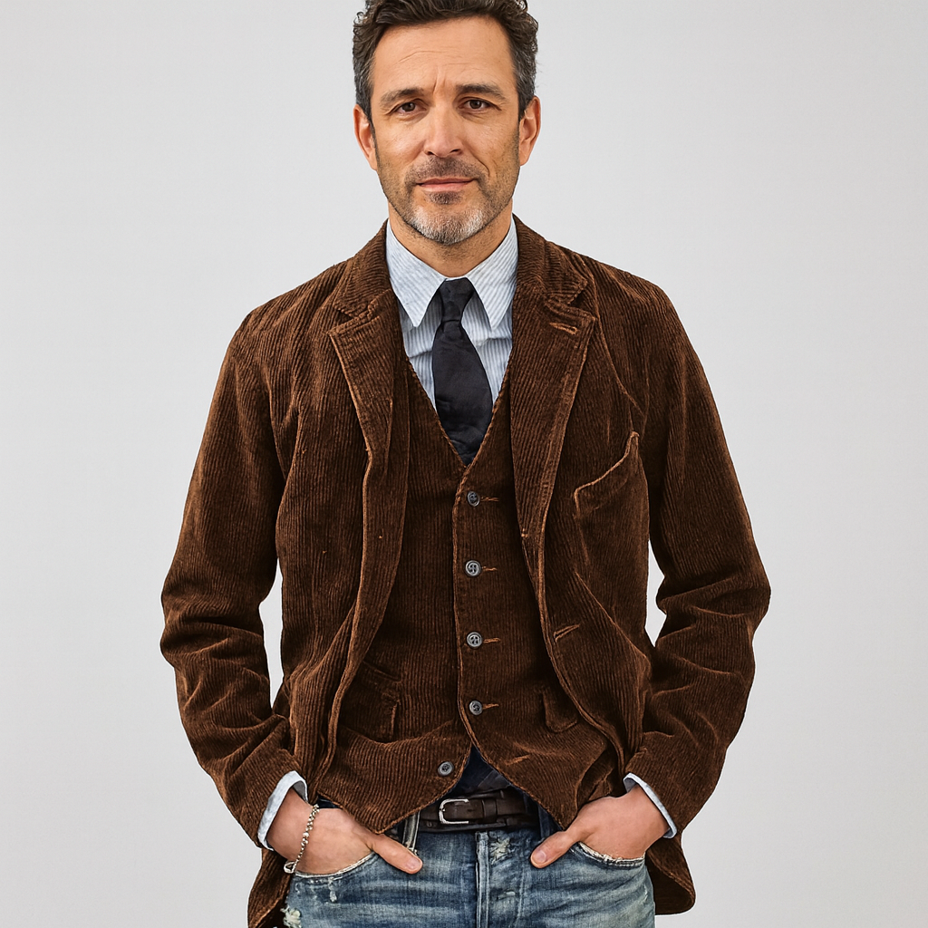 Adrien | Elegant and Timeless Corduroy Set