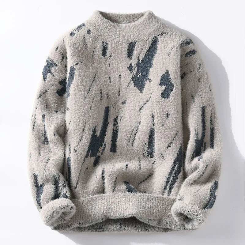 Adwin I Knit Sweater with Print