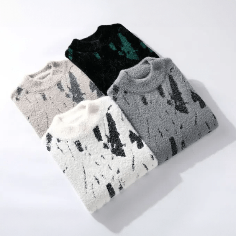 Adwin I Knit Sweater with Print