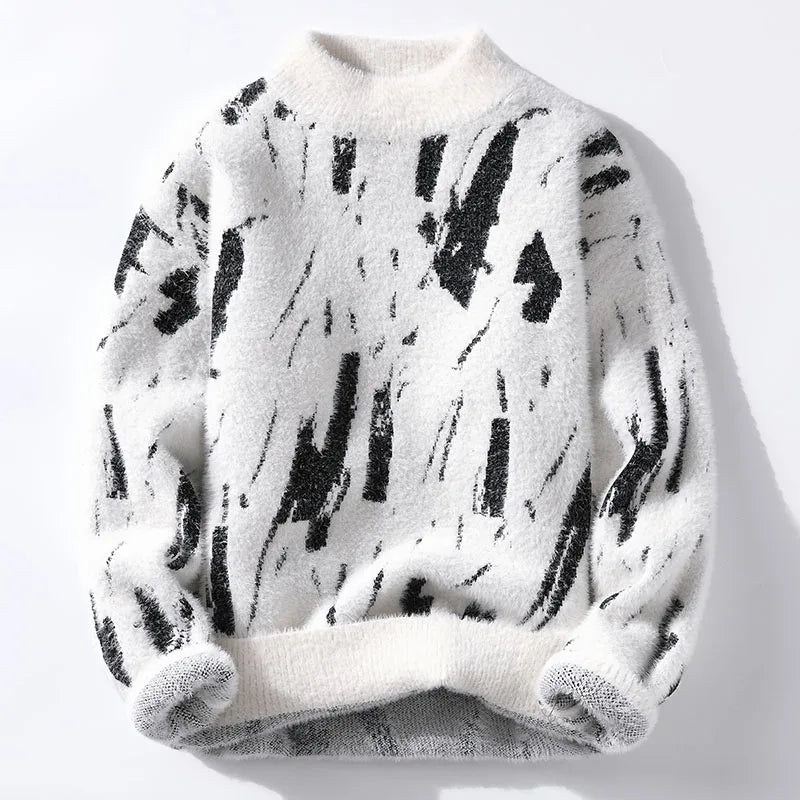 Adwin I Knit Sweater with Print