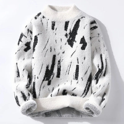 Adwin I Knit Sweater with Print