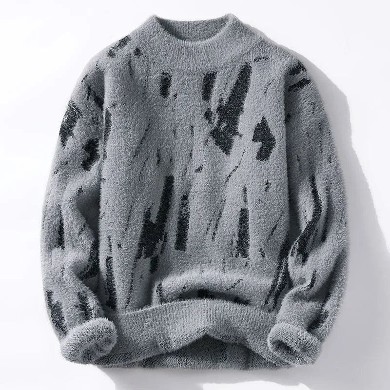 Adwin I Knit Sweater with Print