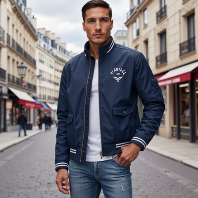 DAN - Sporty Bomber Jacket with Premium Comfort