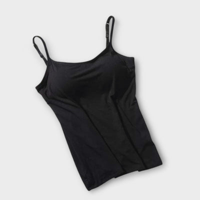 Erica - Comfortable Padded Tank Top Featuring a Built-In Bra