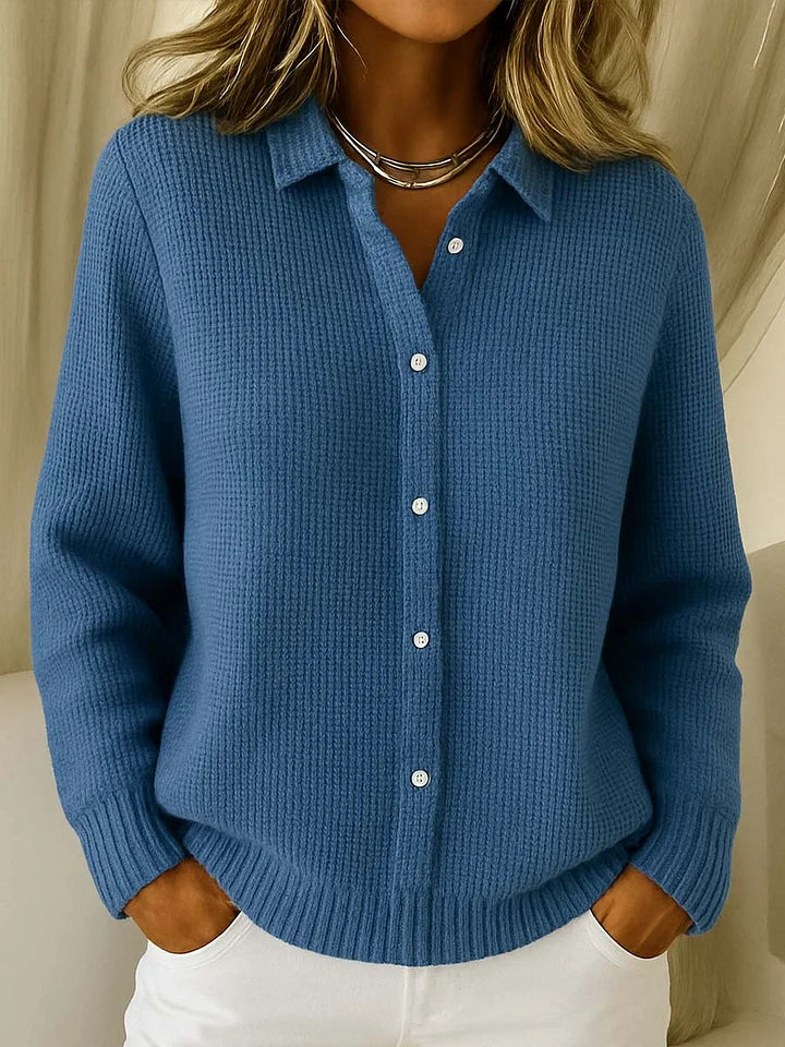 NIVRA - Knitted Sweater with Collar