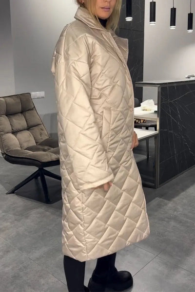 GIANNA - Quilted Mid Coat