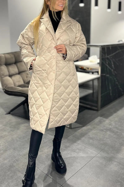 GIANNA - Quilted Mid Coat