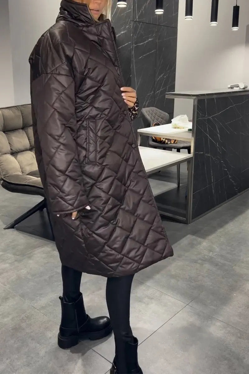 GIANNA - Quilted Mid Coat