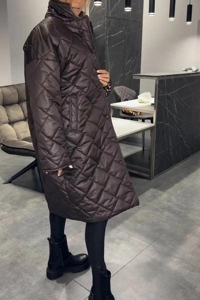 GIANNA - Quilted Mid Coat