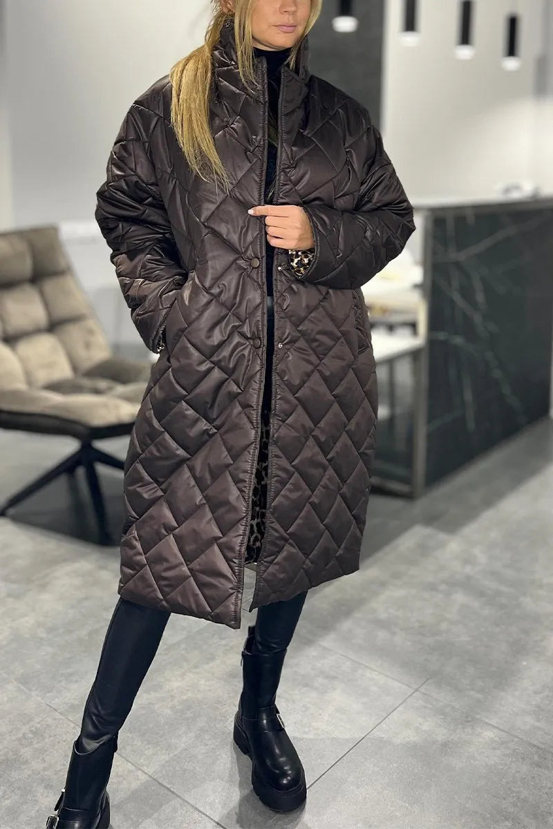GIANNA - Quilted Mid Coat