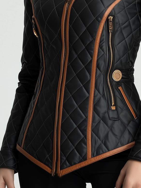 STELLA - Diamond-quilted Padded Jacket